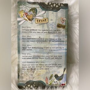NWT - Kelley Rae Robert’s Artwork - Trust